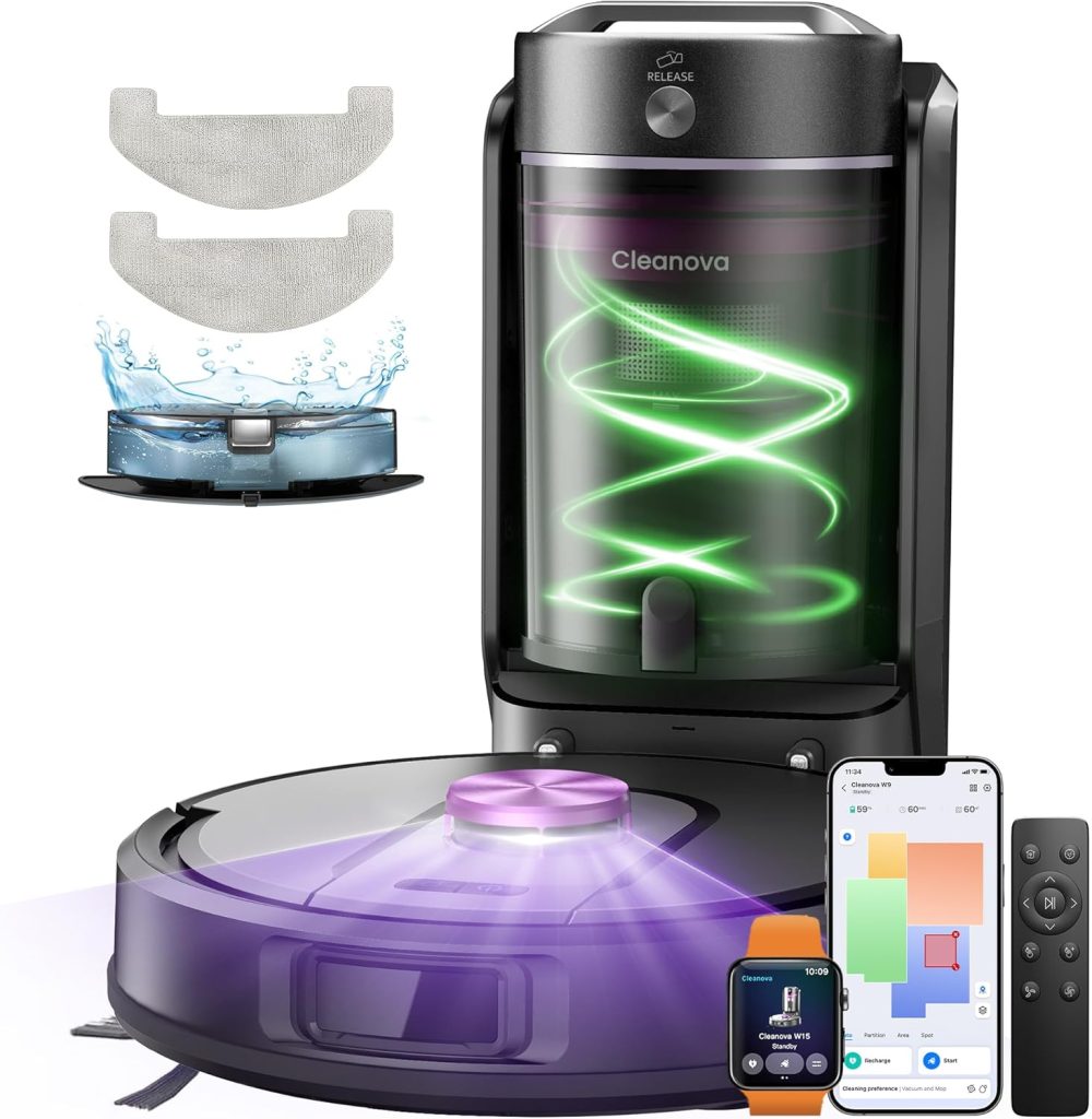 Test du robot aspirateur laveur Vexilar W15